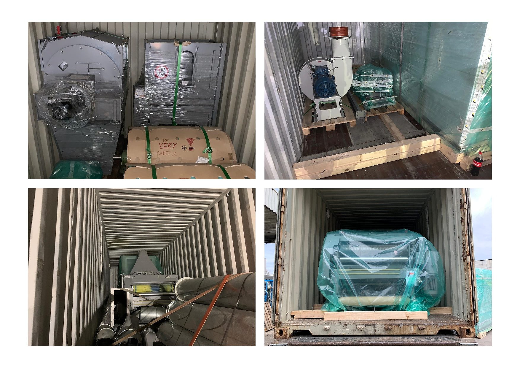 recently shipped rag tearing line